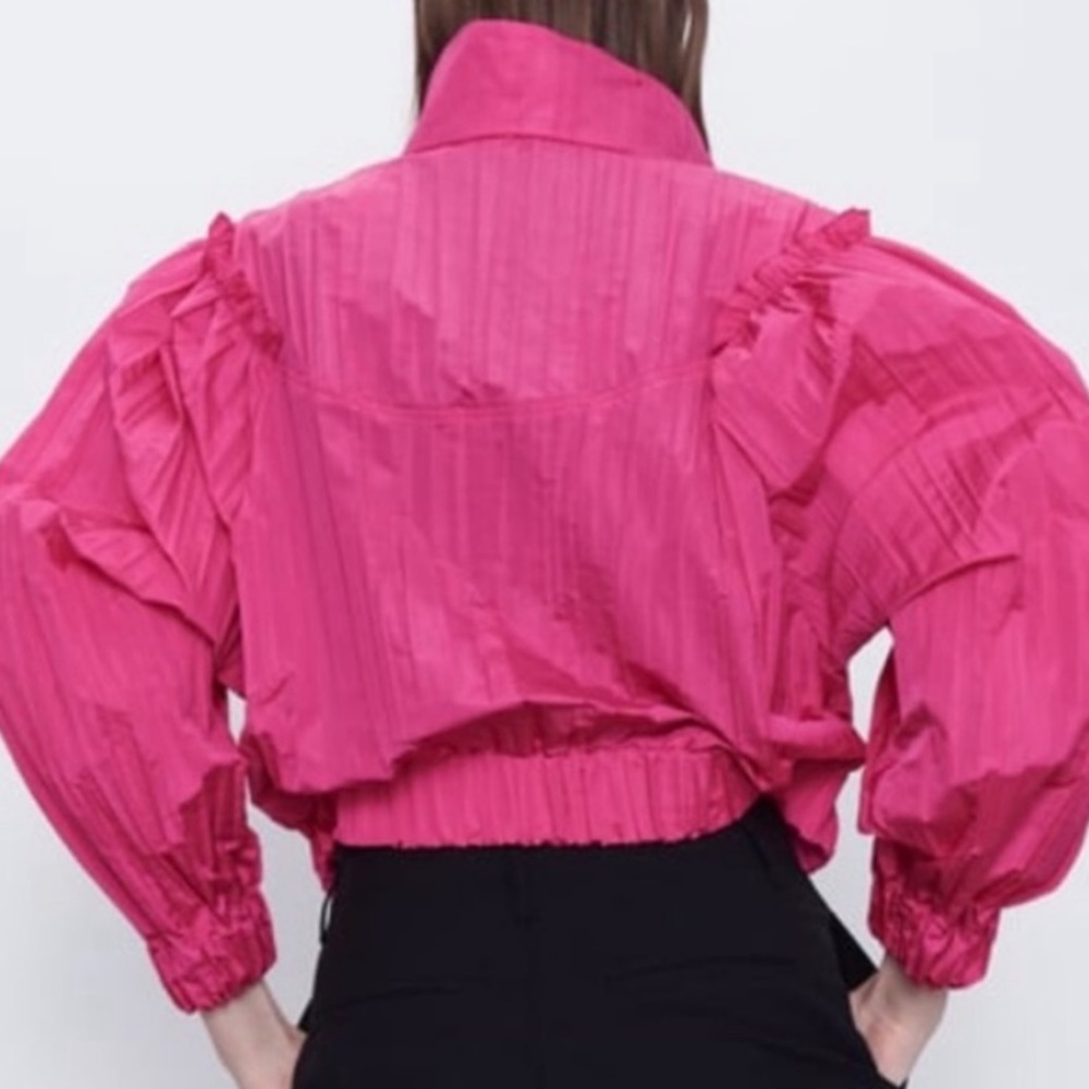 Pink Crop Jacket - Picture 4 of 4